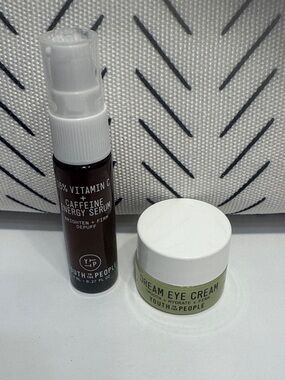 Youth to the People Dream Eye Cream + Vitamin C Caffeine Energy Serum Set